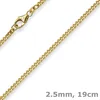 Panzerarmband-750-Gelbgold-19cm Produktbild-Vorschau