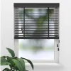 SOLUNA Bambusjalousie schwarz 120x240 cm 50 mm Produktbild-Vorschau 1