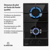 Klarstein Tables de Cuisson à Gaz, Plaque de Cuisson Gaz à Voir les images du produit 3
