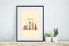 MuchoWow® MuchoWow® Gerahmtes Poster Seattle - Skyline - Produktbild-Vorschau 6
