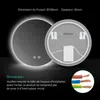 EMKE Miroir de salle de bain LED Miroir de salle de bain Voir les images du produit 7