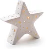 Porzellan Stern weiß mit LED Größe XL 20,5 x 19,5cm Produktbild-Vorschau 1