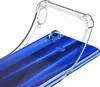 A clear phone case is shown over a blue smartphone. Anteprima dell’immagine prodotto