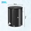 Ikodm 200L – Citerne pliante noire – Citerne à eau de pluie Voir les images du produit 11