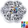 700 Stück Selbstklebende Wackelaugen 4mm bis 12mm Produktbild-Vorschau 1