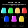 LED-Tischlampe kabellos mit dimmbaren 7 Farben, Produktbild-Vorschau 2