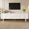 Mobile TV Merax, basso mobile TV con 4 ante e 2 cassetti, Anteprima dell’immagine prodotto 1