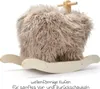 A fluffy, sheep-like rocking animal for children, made by Kids Concept. Produktbild-Vorschau