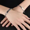2er Set Luxus Partnerarmband Armband Silber "Her King - His Produktbild-Vorschau 2