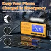 Solar-Handkurbel-Notfallradio, 10000mAh, 3 Ladearten, Produktbild-Vorschau 2