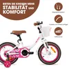 HILAND Petal 16 Zoll Kinderfahrrad für Mädchen ab 4 5 6 7 8 Produktbild-Vorschau 4