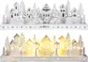 Décoration de Noël avec maison lumineuse LED 45 cm Voir les images du produit 1