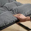 Fauteuil de jardin avec repose-pieds intégré - Noir/Gris - Voir les images du produit 5