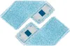 Two blue mop pads with white attachment pieces are shown against a white background. Produktbild-Vorschau