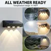 4 Stück LED Solarlampe für Außen, 3 LEDs Solarleuchte Außen Produktbild-Vorschau 9