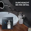 ovimar Seifenspender Kegnaes silber | mit Wandmontage zum Produktbild-Vorschau 5