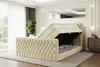 ALTDECOR Boxspringbett mit Fußteil, 2 Matratzen und Topper Produktbild-Vorschau 3