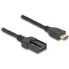 DELOCK HDMI Automotive Kabel HDMI-A St auf HDMI-E St 3m 4K Produktbild-Vorschau 1