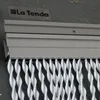 Türvorhang "Riva 2" 90 x 210 cm weiß/grau Produktbild-Vorschau 3
