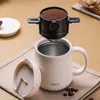 GKA tragbarer Dauerfilter Kaffeefilter für Tassen Becher Produktbild-Vorschau 1