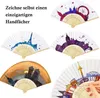 18pack Handfächer Weiß, Fecher Sommer Hochzeit, Produktbild-Vorschau 2