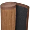 vidaXL Tapijt, bamboe, bruin, rechthoekig, 80x200 cm Productafbeelding-voorbeeld 4