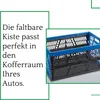 Novaliv Klappbox 45l Blau 4er Set - Faltbare Korbbox mit Produktbild-Vorschau 4