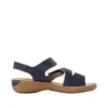 Rieker Damen Sandalen Klettverschluss Sandaletten V27Z0, Produktbild-Vorschau 3