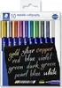 STAEDTLER Marker Metallic calligraphy 10 St.im Etui, 2.8mm Voir les images du produit 1