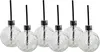 Verre à boire boule de Noël 400 ml - lot de 6 - Boule de Voir les images du produit 1