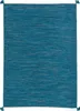 Natur Teppich Kelim Prico Blau Petrol, Größe:300x400 cm Produktbild-Vorschau 5