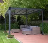 Gazébo tonnelle plate 9.5m² gris anthracite - Palram - Voir les images du produit 11