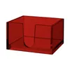 Vorteilspack Deko- und Notixbox (grau und rot transparent) Produktbild-Vorschau 2