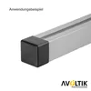 4x Endkappen Abdeckkappe Solar für 40x40mm Solarschiene Produktbild-Vorschau 3