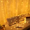 3x3M Lichtervorhang Innen Deko Weihnachten LED Lichterkette Produktbild-Vorschau 10