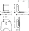 HEWI Klappsitz Basic der Serie 802 LifeSystem, Sitzfläche Produktbild-Vorschau 3