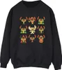Disney - Sweatshirt für Damen BI23018 (L) (Schwarz) Produktbild-Vorschau 1