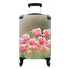 MuchoWow® Koffer Handgepäck Trolley Rollkoffer Kleine Produktbild-Vorschau 1
