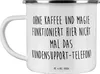 Mr. & Mrs. Panda Teetasse Spruch Kundensupport Magie - Weiß Produktbild-Vorschau 1