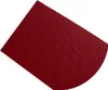 A quilted red mattress protector is shown from a diagonal angle against a white background. Náhled obrázku produktu