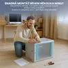 Extralink Rackmount skříň 9U 600x600 Šedá montáž na stěnu Náhled obrázku produktu 5