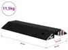 vidaXL Rampa per traversine a ponte 80x40x8 cm in gomma Anteprima dell’immagine prodotto 9