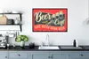 MuchoWow® MuchoWow® Gerahmtes Poster Mancave - Bier - Produktbild-Vorschau 3