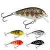 Salmo Butcher Floating Holographic Brown Trout 5 cm 5 g Produktbild-Vorschau 2