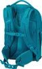 The back view of a teal backpack. Produktbild-Vorschau