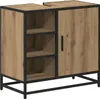 vidaXL Szafka łazienkowa dąb Artisan 65 x 33 x 60 cm Podgląd zdjęcia produktu 1