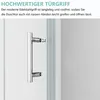 IMPTS 80 x 80 cm Duschkabine Duschabtrennung Glas Duschtür Produktbild-Vorschau 11