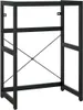 vidaXL Stojak łazienkowy pod umywalkę czarny 59x38x83 cm Podgląd zdjęcia produktu 3