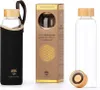 Lotus Vita Glas-Trinkflasche Gold-Edition 580ml  - Produktbild-Vorschau 1