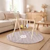 Lionelo Anis Set Baby-Gym in legno con tappetino – Anteprima dell’immagine prodotto 7